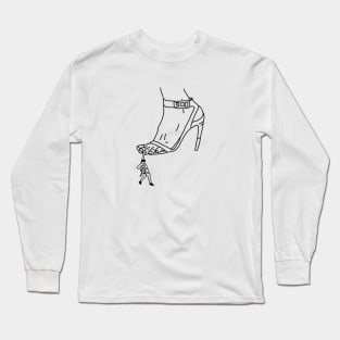 Cliffhanger - Look at her toes! Long Sleeve T-Shirt